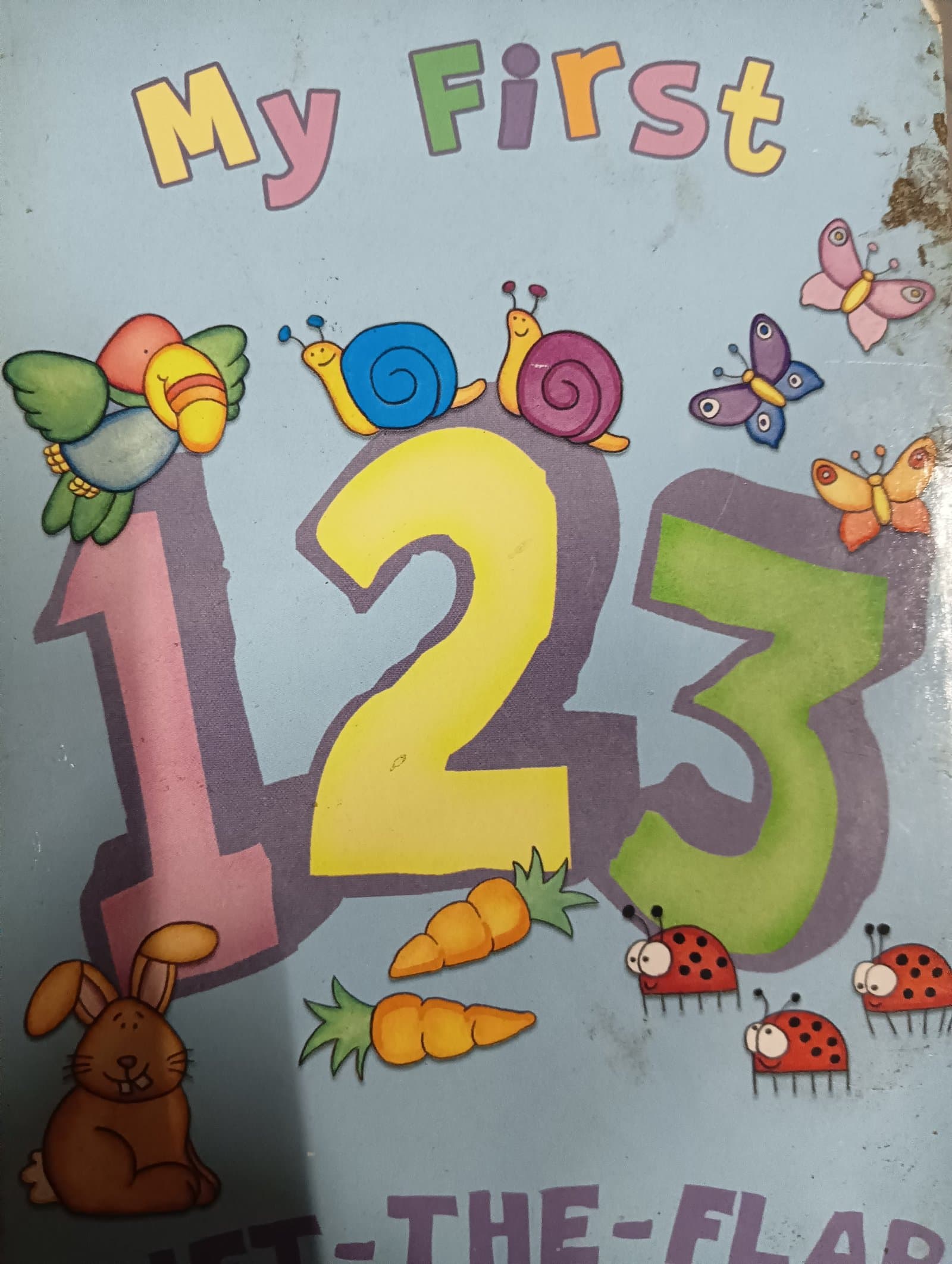 Cover of My first 123 lift the flap book